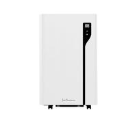 JSH Portable Air Conditioning Unit | 12000 BTU 26m2 | AirCon & Fan 26 Metre Coverage | XL Large Capacity Room Cooling | Lower Noise for Home Office Bedroom | Remote Control with 24hr Timer