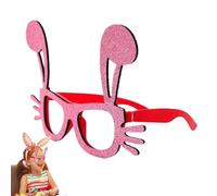 JSHDUSA Easter Sunglasses Craft | Bunny Ears Chick Eggs Favors | Lightweight Easter Glasses with Vivid Colors for Easter Photo Props