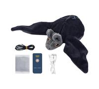 JSHDUSA Simulated Chirping Bird Cat Toy | Flapping Bird Cat Toy | Interactive Bird Cat Toy, Interactive Flapping Chirping Bird Cat Toy, Rechargeable Bird Cat Toy With Sounds And Flapping Movements
