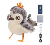 JSHDUSA Simulated Chirping Bird Cat Toy | Flapping Bird Cat Toy | Interactive Bird Cat Toy, Interactive Flapping Chirping Bird Cat Toy, Rechargeable Bird Cat Toy With Sounds And Flapping Movements
