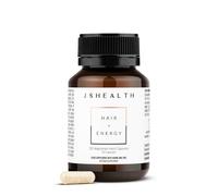 JSHealth Vitamins Hair and Energy Formula Hair Growth Vitamins | Hair Vitamins for Women and Men | Zinc and Iodine Hair Supplements for Hair Growth | Hair Loss Supplements | (30 Capsules)