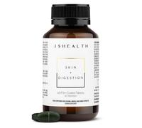JSHealth Vitamins Skin and Digestion Formula, Skin Supplement with Zinc, Burdock Turmeric, Acne Treatment for Teens & Adults, 60 Tablets