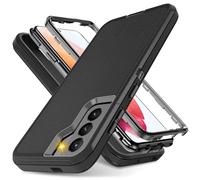 Jshru for Galaxy S21 Case, Military-Grade Protective Heavy Duty Phone Case, Shockproof Drop/Dust Proof 3-Layer Heavy Duty Protection Case for Samsung Galaxy S21 5G, Black/Grey