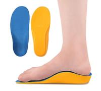 JSHshield Kids Inserts,Kids Orthotic Arch Support Shoe Insoles,Children Pu Cushioning Inserts for Flat feet,Plantar Fasciitis,Feet Heel Pain Relief