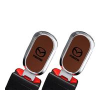 JsjjQf 2 Pcs Car Seat Belt Clip Buckle for Mazda B-series Biante Bongo BT-50,Seatbelt Clips Slot Plugs Belt Lock Belt Extender Buckle Holder Trim Accessories,F-normal