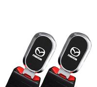 JsjjQf 2 Pcs Car Seat Belt Clip Buckle for Mazda B-series Biante Bongo BT-50,Seatbelt Clips Slot Plugs Belt Lock Belt Extender Buckle Holder Trim Accessories,A-normal