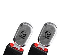 JsjjQf 2 Pcs Car Seat Belt Clip Buckle for Mazda Scrum Sentia Spiano Tribute Navajo,Seatbelt Clips Slot Plugs Belt Lock Belt Extender Buckle Holder Trim Accessories,E-normal