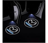 JsjjQf 2 Pcs Car Welcome Door Lights for Mazda CX-5 2012-2023 2024,LED Projector Logo Light Welcome Lights HD Door Lighting Decoration Accessories