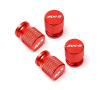 JsjjQf 4 Pcs Car Tyre Valve Caps for Mazda MX5 MX-5 ND RF Miata,Tire Valve Stem Caps Dust Leak-Proof Valve Caps Tire Pressure Caps Replacement Accessories,D
