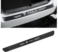 JsjjQf Car Rear Bumper Protector Strip for Tesla Model S 2016-2021,Trunk Tailgate Trim Strip Trunk Sills Scratch Plate Protective Strip Styling Accessories,A-normal