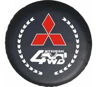 JsjjQf Spare Wheel Covers for Mitsubishi Pajero pinin 1998-2004 2005 2006,Tire Covers Tire Protector Cover Tire Durable Dustproof Exterior Storage Accessories,A-16inch