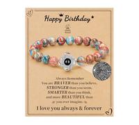 JSJOY I Love You in 100 Languages Bracelet: Unique Gifts for Mom, Daughter, Sister, Girlfriend, Wife - Christmas Stocking Stuffers, To My Mother in Law, Stainless Steel, no gemstone