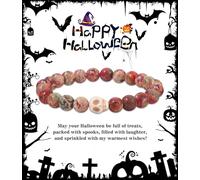 JSJOY Nature Stone Bracelet Birthday Gifts for Women Girls, Birthday Cross Bracelet Gifts for Age 6 to 80 Year Daughter Granddaughter Niece Mom Sister Christian Easter Gifts, 7inch, Metal, no gemstone