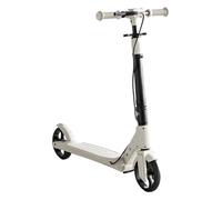 JSLJJBD 2 wheel scooter for kids ages 6-12 & Adults, Foldable with hand and foot brakes, Height Adjustable, Suitable for kids, teens and adults(Gray)