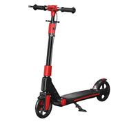 JSLJJBD Foldable Scooter, Height Adjustable Scooters with Dual Brakes and Removable Handles, 80cm-105cm Height Adjustable, Load-Bearing Up to 100KG or Kids Adults and Teens(Black)