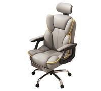 JSLJJBD Gaming Chair With Footrest Video Game Chairs Can Lie Down, Lift, And Rotate. With 360° Silent Universal Wheels. Strong Load-bearing Capacity. Suitable For Game Rooms/offices, Etc. grey