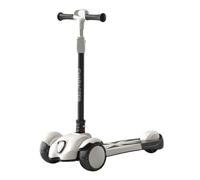 JSLJJBD Kick Scooter for Kids Foldable Lightweight Scooter Teens & Adults Ages 3+, 6 Adjustable Handlebar Heights, Durable Bearings for Commute & Play(Black)