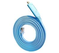 JSM FITNESS 10ft long USB-C to RJ-45 3m Console Cable for Cisco, HP, Fortigate, Router and Switches - Thunderbolt for MacBook, Length 300 cm, Works with Mac, Linux, Windows 10