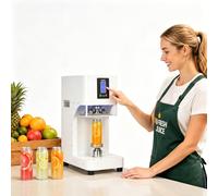 JSMDLN Automatic Commercial Can Sealer Machine,360° Seam Sealing | Auto Lifting System | Height Adjustable | Automatic counting,Can Sealing Machine for Aluminum & Plastic Cans(5.5cm in Diam.) White