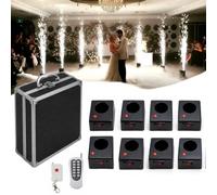 JSMDLN Fountain Fireworks Firing System,Stage Fireworks Controller,8pcs