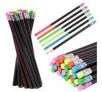JSMTKJ HB Pencil Set, 30 Pieces Colour Changing Mood Pencils Wood Pencils Heat Active Colour Thermochrome Pens with Eraser for Birthday Party Bag Gift Children