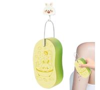 Jsnwernb Bath Sponge | Soft Sponge Washing with Travel Cord, Portable Washable Bath Sponge Cartoon Design for Child