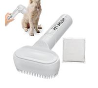 Jsnwernb Dog Shower Brush - Portable Massage with Soap Dispenser - Dog Washing Brush,for Short Long Haired Puppy Cat Kitten Bunny Cleaning Grooming Shower Home