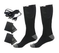 Jsnwernb Heated Socks Women - Rechargeable Heated Socks Work up to 6 Hours | Feet Warmer for Elderly Adults Women Men Cyclists Snowboarding Fishing Camping Work Cycling Walking Birthday