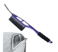 Jsnwernb Ice Scraper for Car, Car Snow Brush, Non-Slip Multifunctional Ice Scraper for Home, Garden, Driveway, Patio, Floor, Balcony, Window