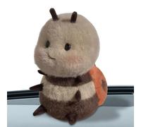 Jsnwernb Ladybug Stuffed Animal | Sitting Ladybug Plush Toy | Cute Doll Shy Face Expression Soft Comfortable for Sofa Home Classroom Kids Halloween Party