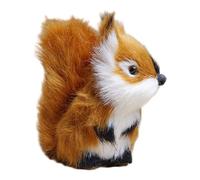 Jsnwernb Squirrel Plush Toy | Realistic Squirrel Plush Figure to Stand, Animal Model - Living Room Home Bedroom Collection Decoration Shelf