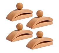 Jsnwernb Wall Holder for Quilts, 4-Piece Modern Wooden Clips, Decorative Ceiling Holder and Quilt Clips, for Home Decoration, Carpet, Canvas, Fabric, Bedroom, Living Room, Home, Office