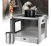 json2xml Airbrush Spray Booth, Airbrush Drybooth, 2-IN-1 Pro Spray Booth & Drying Box, 300W Drying Power 80W Extraction Fan Dual LED Lighting Adjustable Thermostat & Timer,for Model Studios