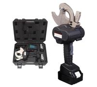 json2xml Electric Ratchet Cable Cutter,18V Cordless Hydraulic Wire Cutting Tool for cutting copper aluminum cables & Armoured cable,max Cutting range:45/65/75mm,with 2 Rechargeable battery,75mm