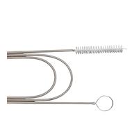 JSONO Refrigerator car sunroof Drainage Internal Long Hose Nylon Spring Fridge Drain Hole Dredging Tool Bendable Frozen Water Clog Remover Cleaning Brush for Kitchen Drain Pipe(155+6cm)