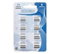 Jsoprtvr - CR1/3N DL1/3N Batteries,3V 170mAh Battery, for CR11108 2L76 K58L,Pet Electronic Collars, Laser Sights, GPS Batteries, Car, Smart Home Devices etc(8-PCS)