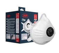 JSP 532 FFP3 (99% Filter Efficiency) Moulded Disposable Mask with Exhalation Valve - Box of 5 Masks (BEK130-002-M00)