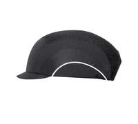 JSP Protection Bump Cap HARDCAP A1+ Lightweight Ventilated 2.5cm Peak Black