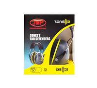 JSP AEB020-0AY-900 Sonis 2 Ear Defenders - Moulded Headband - Grey/Yellow SNR 31