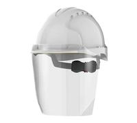 JSP AHV960-001-100 Helmet Mounted Cough Guard Clear (No Impact Protection)