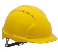 JSP AJF160-000-200 SAFETY HELMET, EVO3,SLIP RATCHET, YELLOW