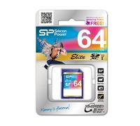 JSP Elite 64GB SDXC UHS-1 Class 10 Flash Memory Card 50MB/s read 15MB/s write