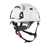 JSP EVO ALTA Dualswitch Safety Helmet Wheel Ratchet Vented White CR2 (ARD170-400-100)