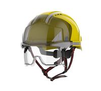 JSP EVO VISTA Dualswitch Helmet with VISTAlens and Silver CR2 - Vented Safety