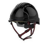 JSP EVO5 Dualswitch Industrial Safety And Climbing Helmet Vented Black (AKS270-001-100)