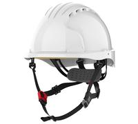 JSP EVO5 Dualswitch Industrial Safety and Climbing Helmet Vented White (AKS270-000-100)