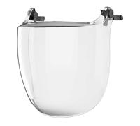 JSP Safety EVOGuard C4-MAX Industrial Entimist and Anti Scratch Visor and Chinguard for JSP EVO Helmets (ADA270-070-000), Clear