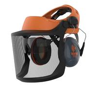 JSP EVOGuard M2 Forestry Wearable Browguard All-in-one System Orange
