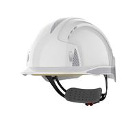 JSP - EVOLite Lightweight ABS Safety Helmet CR2 Wheel Ratchet, Vented, White, One Size (AJB170-400-100)