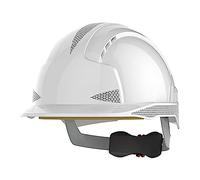JSP - EVOLite Lightweight ABS Safety Helmet CR2 Wheel Ratchet, Vented, White, One Size (AJB170-400-100)